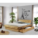 Luksusowe łóżko dębowe 180 x 200 , łóżko dwuosobowe Anika , {PARENT_CATEGORY_NAME - 12