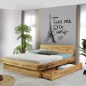 Luksusowe łóżko dębowe 180 x 200 , łóżko dwuosobowe Anika , {PARENT_CATEGORY_NAME - 2