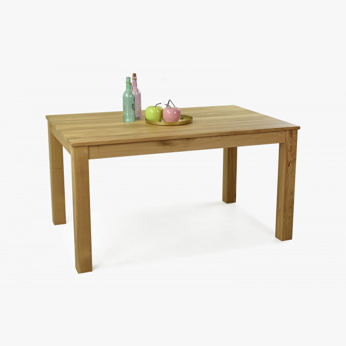Stół do jadalni 140 x 90 lity DĄB natural model Vierka , {PARENT_CATEGORY_NAME - 5