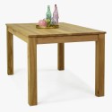 Stół do jadalni 140 x 90 lity DĄB natural model Vierka , {PARENT_CATEGORY_NAME - 9