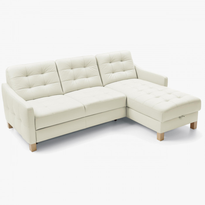 Skórzana sofa narożna G105, funkcją spania Malmo-prawa , {PARENT_CATEGORY_NAME - 0