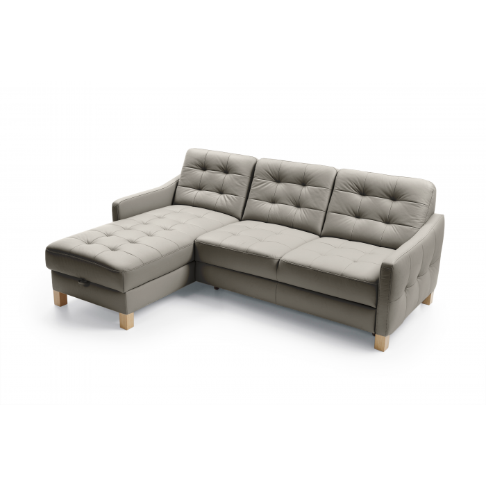 Skórzana sofa narożna G170, funkcją spania Malmo-lewa , {PARENT_CATEGORY_NAME - 4