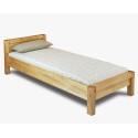 Nowoczesne łóżko jednoosobowe w jednolitym kolorze Antic, L5 90 cm , {PARENT_CATEGORY_NAME - 0