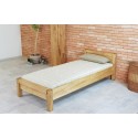 Nowoczesne łóżko jednoosobowe w jednolitym kolorze Antic, L5 90 cm , {PARENT_CATEGORY_NAME - 1