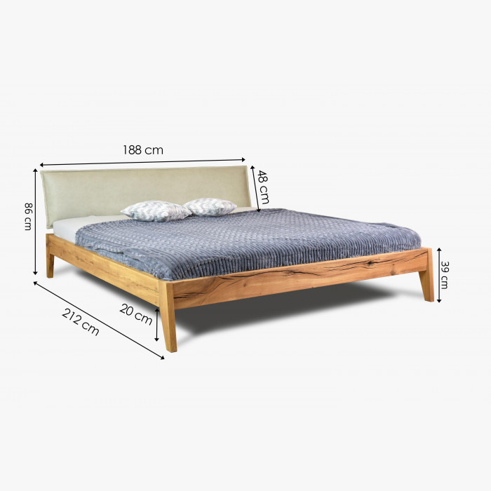 Łóżko z litego dębu dla dwojga 180 x 200, William , {PARENT_CATEGORY_NAME - 10