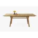 Drewniany stół rozkładany w stylu skandynawskim, 160-200 x 90 cm , {PARENT_CATEGORY_NAME - 7