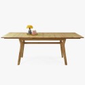 Drewniany stół rozkładany w stylu skandynawskim, 160-200 x 90 cm , {PARENT_CATEGORY_NAME - 8