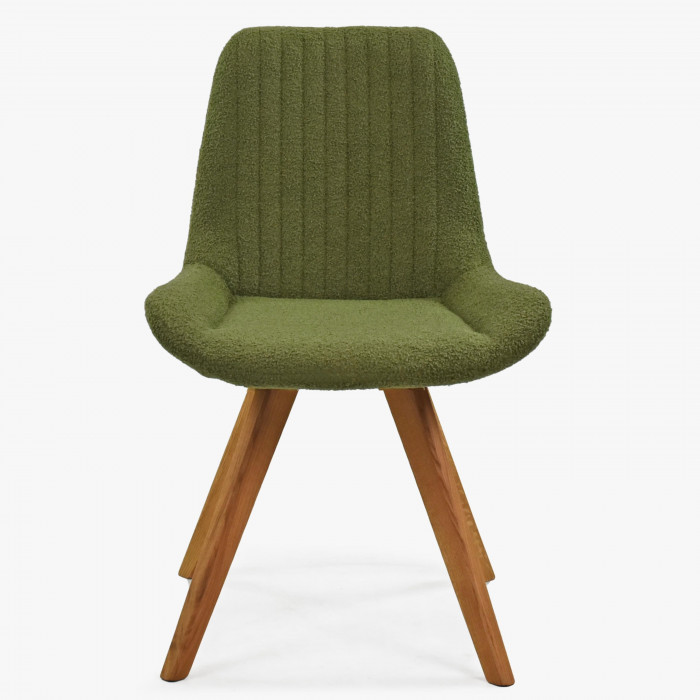 Dizajnowe krzesło Bratislava, zielona tapicerka , {PARENT_CATEGORY_NAME - 4