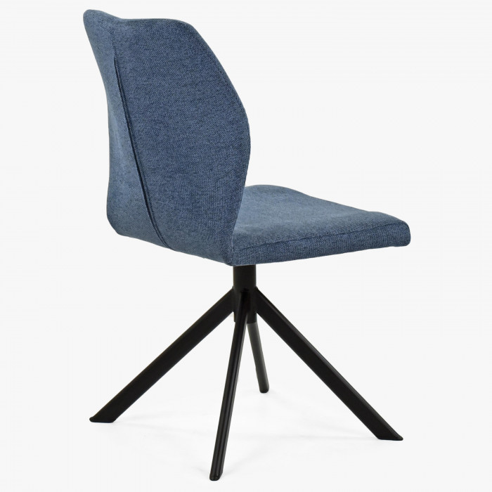 Krzesło na metalowych nogach, ciemnoniebieskie , {PARENT_CATEGORY_NAME - 6