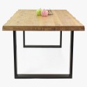 Dębowy stół do jadalni 200 x 100 cm, naturalny wygląd , {PARENT_CATEGORY_NAME - 5