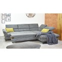Rozkładana sofa narożna z tkaniny Haiti po prawej , {PARENT_CATEGORY_NAME - 6