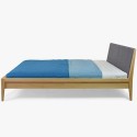 Luksusowe łóżko dębowe 180 x 200, naturalny dąb , {PARENT_CATEGORY_NAME - 4