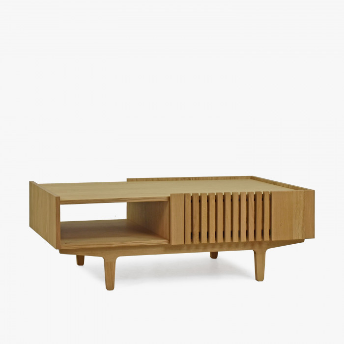 Konferenční stolek More - s dubovými lamelami , {PARENT_CATEGORY_NAME - 5