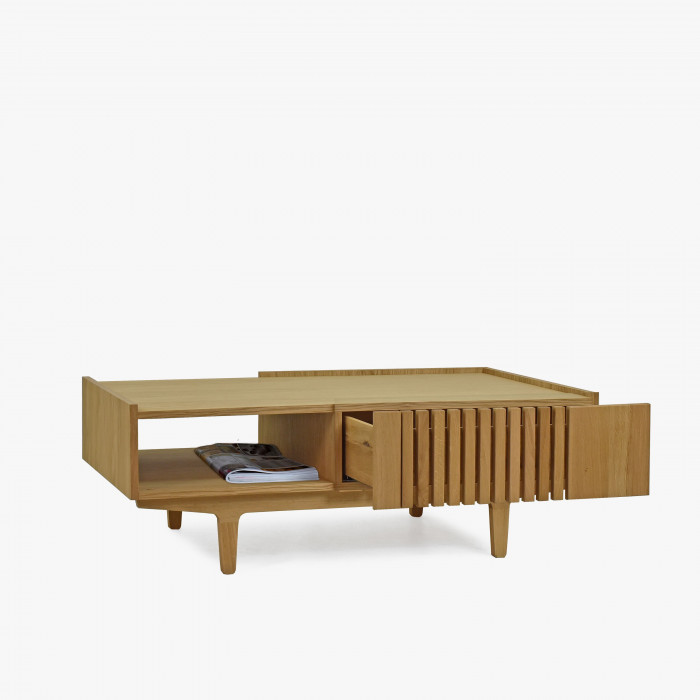 Konferenční stolek More - s dubovými lamelami , {PARENT_CATEGORY_NAME - 6