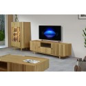 Luxusní nábytek do obývacího pokoje More - dubové lamely , {PARENT_CATEGORY_NAME - 3