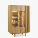 Luxusní nábytek do obývacího pokoje More - dubové lamely , {PARENT_CATEGORY_NAME - 5