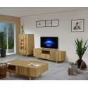 Luxusní nábytek do obývacího pokoje More - dubové lamely , {PARENT_CATEGORY_NAME - 9