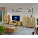 Luxusní nábytek do obývacího pokoje More - dubové lamely , {PARENT_CATEGORY_NAME - 16