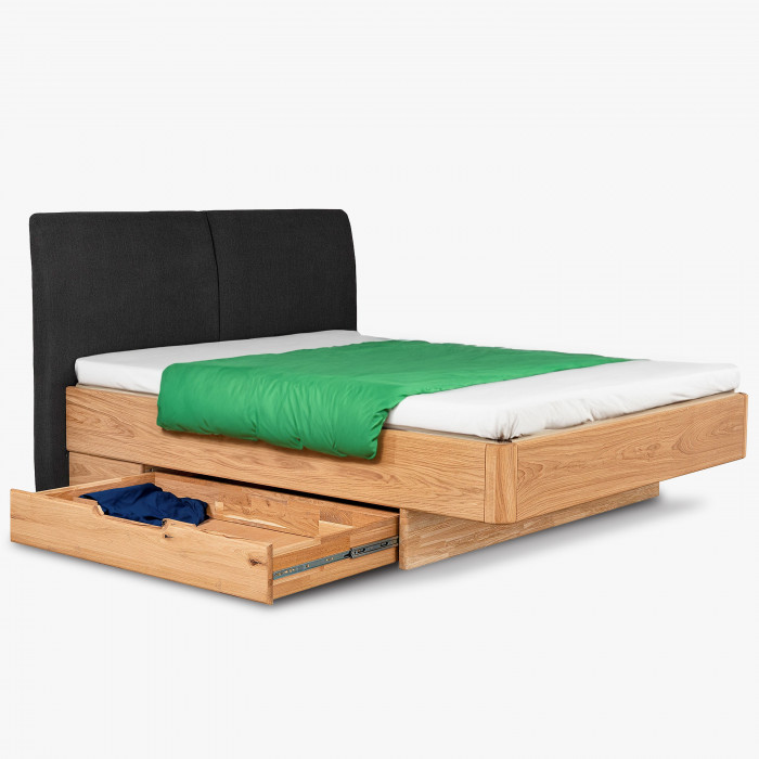 Łóżko z litego drewna z miejscem do przechowywania Vig 180 x 200 cm , {PARENT_CATEGORY_NAME - 0