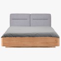 Nowoczesne podwójne łóżko 180x200 z litego drewna VigC , {PARENT_CATEGORY_NAME - 6