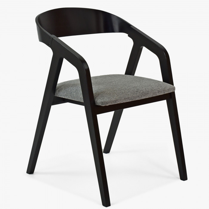 Czarne drewniane krzesło do jadalni Framer , {PARENT_CATEGORY_NAME - 0