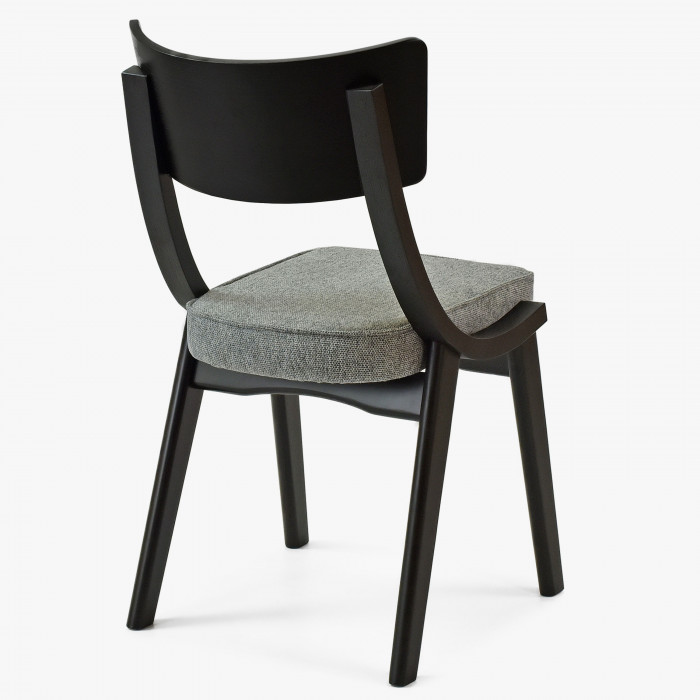 Czarne drewniane krzesło do jadalni Duran , {PARENT_CATEGORY_NAME - 4