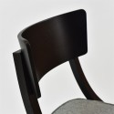 Czarne drewniane krzesło do jadalni Duran , {PARENT_CATEGORY_NAME - 7