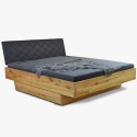 Łóżko drewniane dębowe ze schowkiem 180 x 200 cm West , {PARENT_CATEGORY_NAME - 4