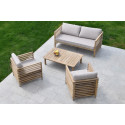 Meble ogrodowe, akacja - fotele i ławka, Delphi , {PARENT_CATEGORY_NAME - 13