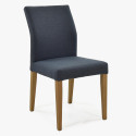 Nowoczesne krzesło tapicerowane antracytowe, Skagen , {PARENT_CATEGORY_NAME - 1