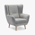 Fotel do salonu w stylu skandynawskim Fox 1 , {PARENT_CATEGORY_NAME - 0