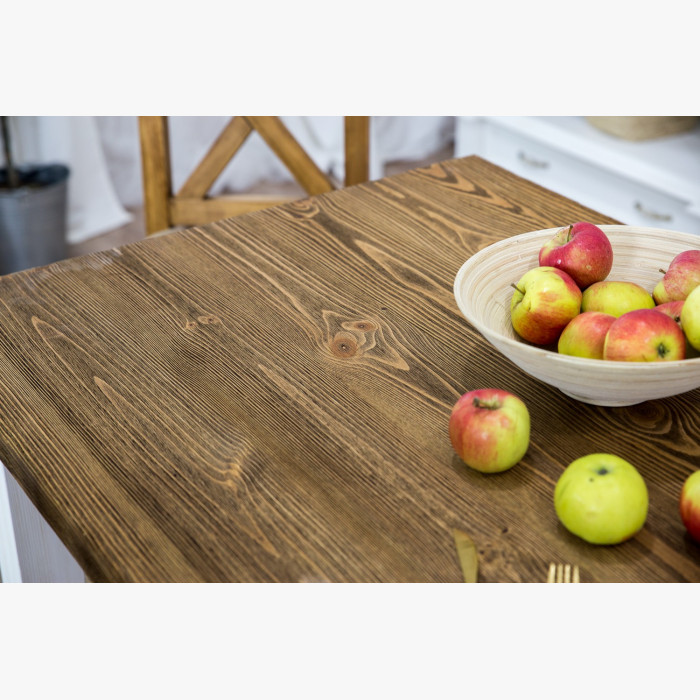 Stół do jadalni Provence 140 x 80 cm z litego drewna , {PARENT_CATEGORY_NAME - 4