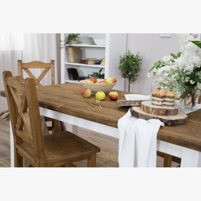 Stół do jadalni Provence 160 x 80 cm z litego drewna , {PARENT_CATEGORY_NAME - 3