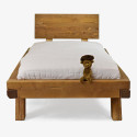 Łóżko pojedyncze z świerkowych belek Miky 90 x 200 cm , {PARENT_CATEGORY_NAME - 3