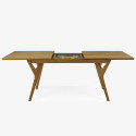 Solidny dębowy stół do jadalni, Avano 160-200 x 90 cm , {PARENT_CATEGORY_NAME - 6