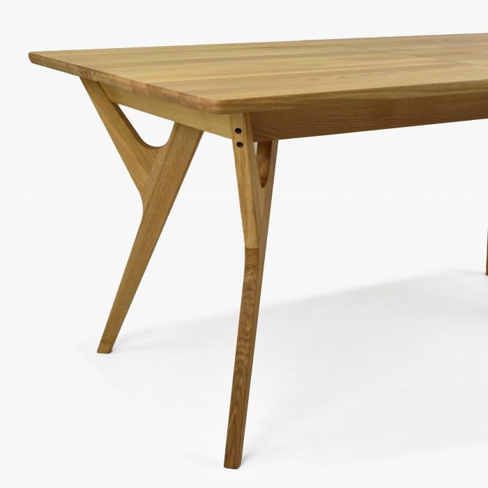 Solidny dębowy stół do jadalni, Avano 160-200 x 90 cm , {PARENT_CATEGORY_NAME - 8