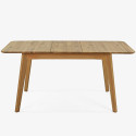 Rozkładany stół wykonany z litego drewna 120 x 80 Ori , {PARENT_CATEGORY_NAME - 0