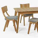 Rozkładany stół wykonany z litego drewna 120 x 80 Ori , {PARENT_CATEGORY_NAME - 1