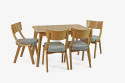 Rozkładany stół wykonany z litego drewna 120 x 80 Ori , {PARENT_CATEGORY_NAME - 7