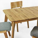 Rozkładany stół wykonany z litego drewna 120 x 80 Ori , {PARENT_CATEGORY_NAME - 11