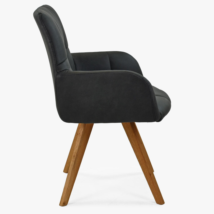 Krzesła do jadalni obite czarną tkaniną, Nebolo , {PARENT_CATEGORY_NAME - 2