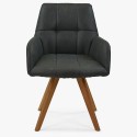Krzesła do jadalni obite czarną tkaniną, Nebolo , {PARENT_CATEGORY_NAME - 3