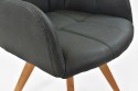 Krzesła do jadalni obite czarną tkaniną, Nebolo , {PARENT_CATEGORY_NAME - 5