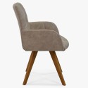 Krzesła do jadalni z jasnoszarej tkaniny, Nebolo , {PARENT_CATEGORY_NAME - 2