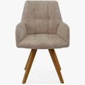 Krzesła do jadalni z jasnoszarej tkaniny, Nebolo , {PARENT_CATEGORY_NAME - 4