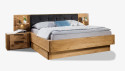 Łóżko z litego drewna dębowego z miejscem do przechowywania , Texas 200 cm , {PARENT_CATEGORY_NAME - 1