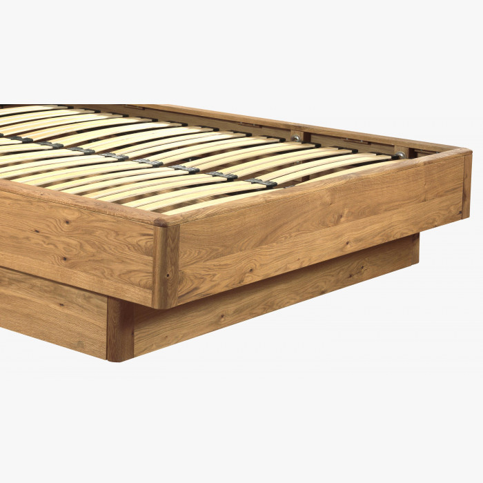 Łóżko z litego drewna dębowego z miejscem do przechowywania , Texas 200 cm , {PARENT_CATEGORY_NAME - 7