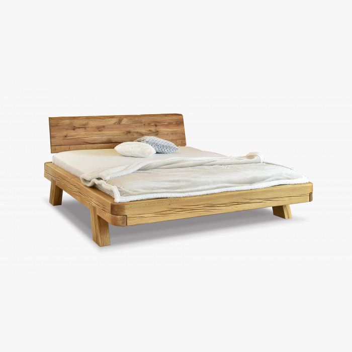 Luksusowe łóżko dębowe z belek, Mia 140 x 200 cm , {PARENT_CATEGORY_NAME - 13
