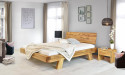 Luksusowe łóżko dębowe z belek, Mia 140 x 200 cm , {PARENT_CATEGORY_NAME - 14