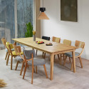 Drewniany dębowy stół dla 10 osób 250 x 100 cm Ari , {PARENT_CATEGORY_NAME - 3